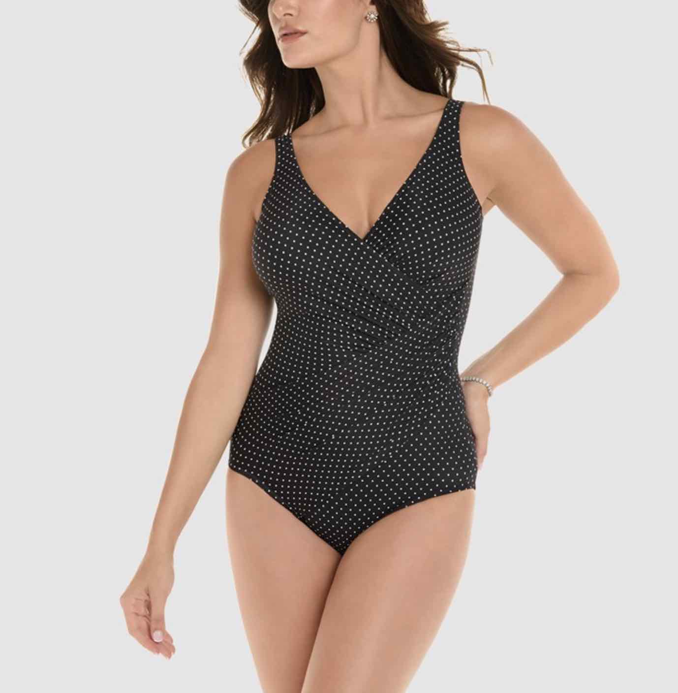 Must Haves Pin Point Oceanus Soft Cup Shaping Swimsuit