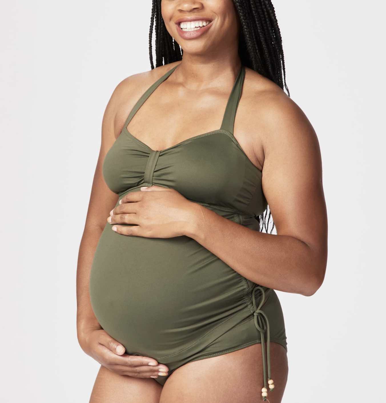 Cake Maternity Rosewater Coconut Maternity Tankini Set | Storm in a D Cup  AUS