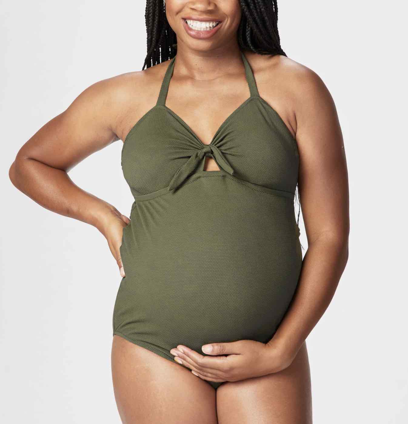 Rosewater Kombucha Maternity Swimsuit
