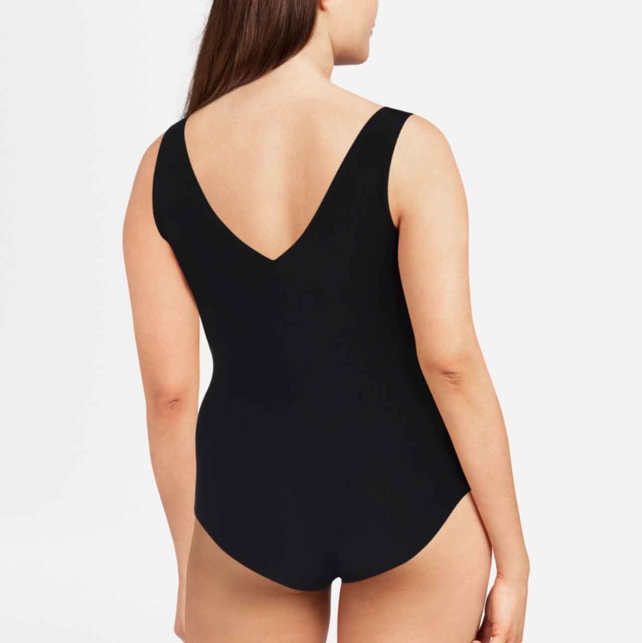 Chantelle Soft Stretch Padded Bodysuit Storm in a D Cup AUS