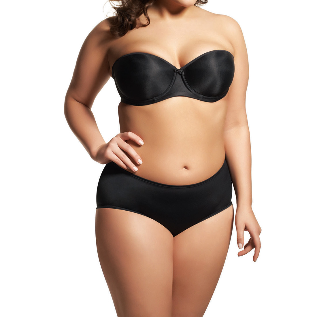 Elomi Elomi Smoothing Moulded Strapless Bra Storm in a D Cup AUS