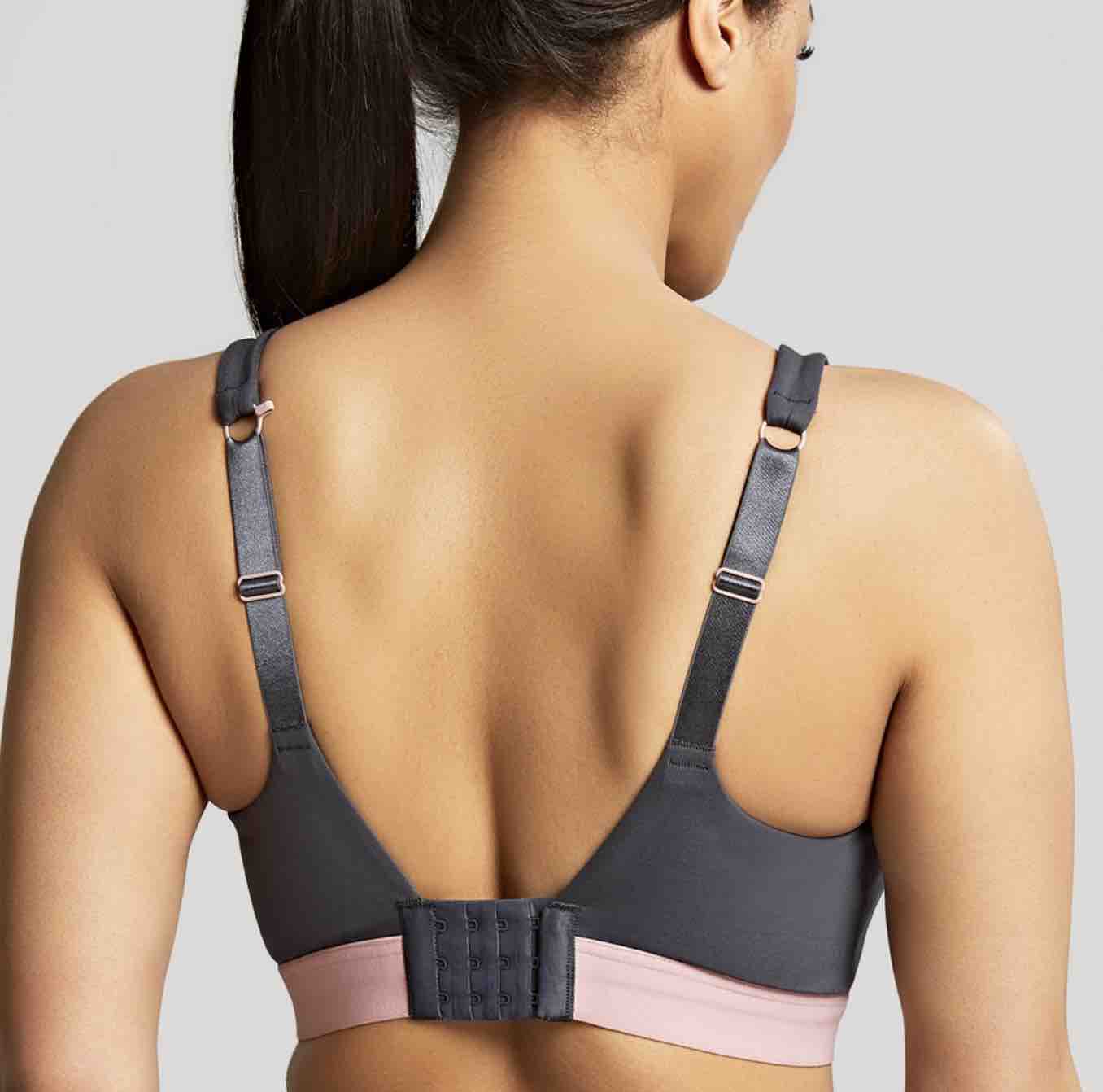 Panache Ultra Perform Non Padded Sports Bra Storm in a D Cup AUS