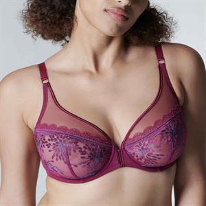 Hypnotic Plunge Underwire Bra Black